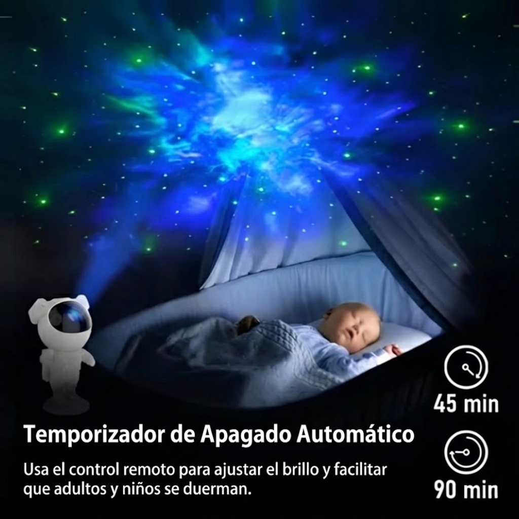Astronauta Proyector de Galaxia